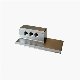  CNC Machined Aluminum Profile with Clear Anodizing for Fixing