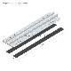  Extruded Aluminum Solar Panel Mounting Structure Rail Profile