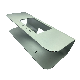 CNC Machined Aluminum 6063 Extrusion with Silver Anodizing