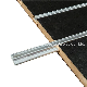  Custom Aluminum Extrusion Insert for MDF Slatwall Grooves in Retail Stores Wall Panel in 1220mm or 2440mm Length by 0.5mm or 1mm Thickness