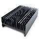 Powder Coating Aluminium Heatsink Extrusions Black with CNC Machining