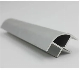  6063 T5 Anodized Champagne Customized Factory Extrusion Aluminum Profiles