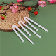  White Color Diameter 4.2mm Biodegradable Plastic U-Shape Juice Drinking Straw on Sale