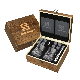  Best Seller Premium Wholesale Customized Whiskey Stones with Gift Box with 2 Crystal Glass Cups for Wine Coffee Spirit Champange Gift for Men