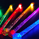  Cool Swizzle Sticks LED Colorful Plastic Cocktail Sticks for Bar