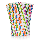  Waterproof Compostable Biodegradable Straw Disposable Straws Eco Friendly Straws for Drinking with Customized Logo