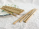  Carbonization Bamboo Straw Biodegradable 6.2*200