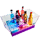  Big Capacity Rectangle Shape LED Bar Ice Bucket