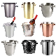 Customized Color Stainless Steel Beer Bottle Ice Bucket