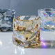Wholesale 180ml 230ml Colorful Glass Twist Cup