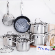 Kitchen Appliance, Kitchenware, Kitchen Utensils, Stainless Steel Cookware Set, Cookware
