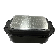 Cast Aluminum 2 in 1 Pot Dutch Oven with Frypan Lid Rectangle manufacturer
