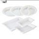  Hadi Chaozhou Ceramics Tableware Hotel Services White Ceramic Dinner Plate Cheap Gn Pan Porcelain Plate for Sale