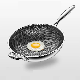 Nonstick Steel Woks 32cm 34cm 36cm 38cm Nonstick Stir-Fry Pans