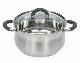  High Quality Expansion Type Stainless Steel Casserole Stainless Steel Cookware