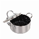  Customized Colorful Aluminum Nonstick Mini Soup Pot Stockpot with OEM/ODM Service