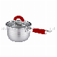 OEM Wholesale Stainless Steel Cookware Saucepans Pot for Cooking