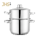  OEM Kitchenware Stainless Steel Cookware Cooking Steamer Couscous Pot