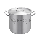  Commercial Stainless Steel Stock Pot with Lid