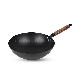  Traditional Wok Metal Carbon Steel Stir Fry Pans Light Enamel Non Stick Fry Chinese Wok