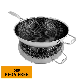  Honeycomb Non Stick Kitchenware Wok Pan 3 Ply Stainless Steel Wok