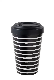  Biodegradable Eco Friendly Nature Material PLA Reusable16oz Pure PLA Tea Coffee Mug Travel Mug Coffee Cup Take Away Without Melamine