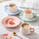  Ins Nordic Color Glaze Ceramic Cup Home Breakfast Milk Cup Creative Coffee Mug Couple Water Cup Mug