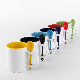  Customized 11 Oz High Quality Inner Color Coffee Cup Drinking Coated Spoon Handle Sublimation Ceramic Mug