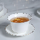  Arabic Bone China Coffee Cup Saucer
