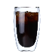  Egg Shaped Thickened Double Glass Household Coffee Cup Juice Cup Milk Cup