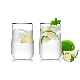  Glass Cup Glass Dessert Cups Juice Cup Cold Water Drinking Glass Coffee Tea Milk Cup of Glassware Tableware