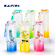  Colored Water Bottle Beer Mug Frosted Sublimation Glass Tumbler for Printing