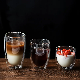  80ml 150ml 250ml 350ml 450ml 550ml 650ml Heat Resistant Borosilicate Double Wall Glass Kitchenware Glassware Coffee Tea Water Milk Wine Beer Drinking Cup Mugs