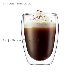  350ml (12oz) Double Wall Glass Tea Cup Coffee Mug Glass Coffee Cup with Lid