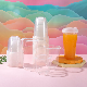  China Supplier Guangzhou Disposable Transparent PP Plastic Cups with Lid Juice Cup
