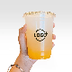  Eco Friendly Custom Printed Clear 12, 16, 20, 24 32oz PP Pet Transparent Disposable Plastic Cup with Lid