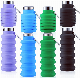  Hot Selling Eco Friendly Silicone Collapsible Drinking Water Bottle for Sports