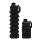 Personalized Custom Logo Foldable Silicone Smart Travel Water Bottle