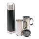 Double Wall Stainless Steel Vacuum Flask Gift Set