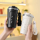  380ml Anti-Slip Coffee Tumbler Insulated Double Wall Stainless Steel Coffee Travel Mug