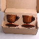 Handmade Natural Wood Coffee and Tea Gift Set Wooden Cutlery Teacup