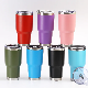  30oz FDA Double Wall 18/8 Stainless Steel Car Mug Heat Insulated Coffee Tea Beer Swig Glass Cup Tumbler Vacuum Flask Thermos Reusable Water Bottle