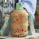 Creative Design Plastic Messenger Water Bottle Cute Cartoon Large Capacity Cup Wbb17842