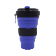  Travel Silicone Coffee Cup Free Folding Mug Portable Retractable Leakproof Wbb14016