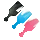 Hairdressing Tool Fluffy Texture Comb Curling Comb African Curly Hair Styling Comb