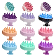  Custom Logo Kids Massage Hair Women Scalp Detangling Brush Silicone Shampoo Brush Pet Bath Brush