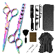  Professional Scissor Cut Hair Cutting Salon Scissors Barber Thinning Shears Hairdressing Scissors Set
