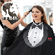 Haircutting Gown Professional Barbershop Pattern Hairdresser Apron Barber Salon Cape