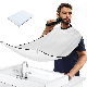  Waterproof Beard Shaving Apron Clean Hair Face Shaved Apron Men′s Beard Trimming Apron Beauty Set