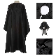 High Quality Wholesale Haircut Cloth Salon Waterproof Barber Black Cape manufacturer
